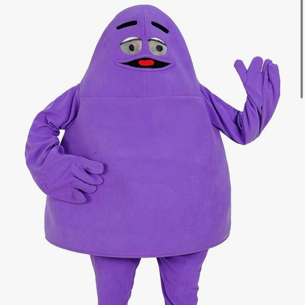 Grimace - Halloween Purple Kids Costume
